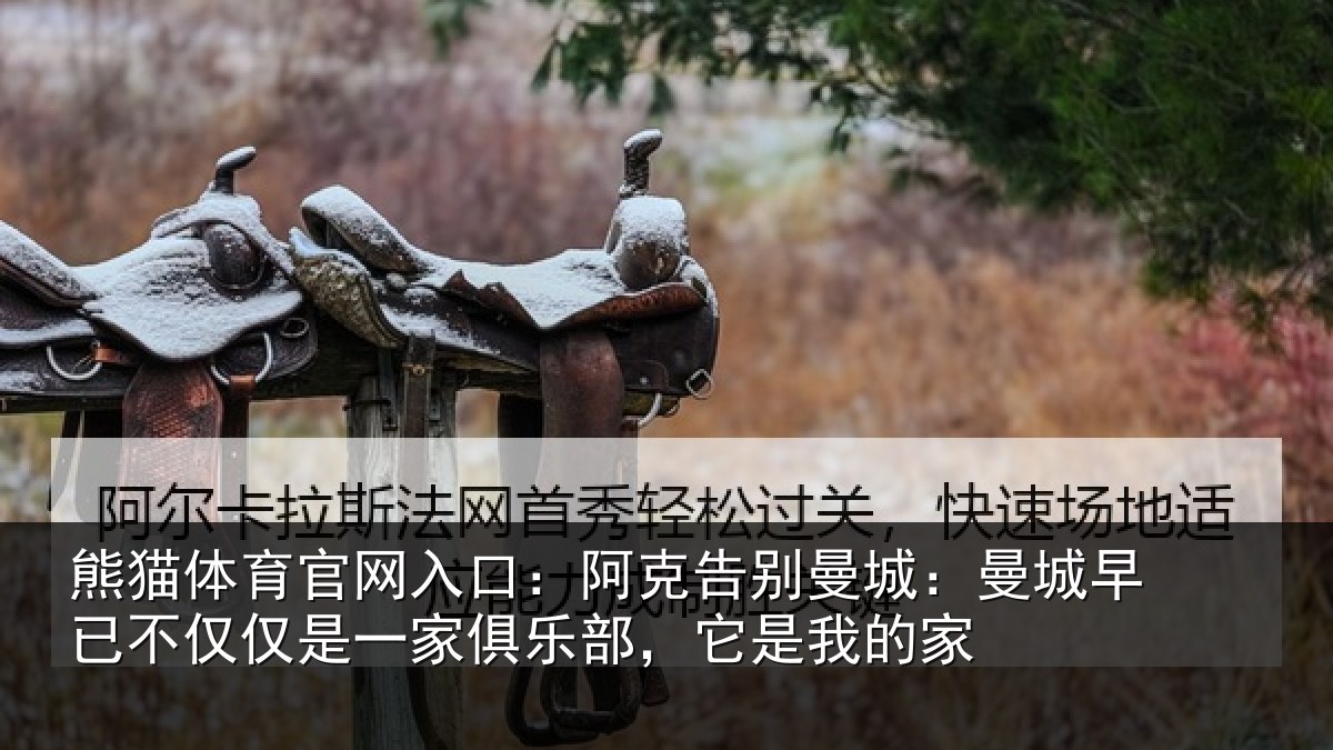 熊猫体育官网入口:阿克告别曼城:曼城相关情况俱乐部,它是我的家